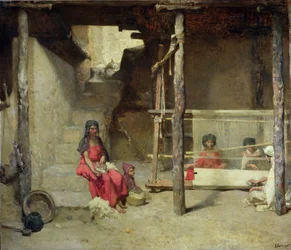 Weavers at Bou-Saâda